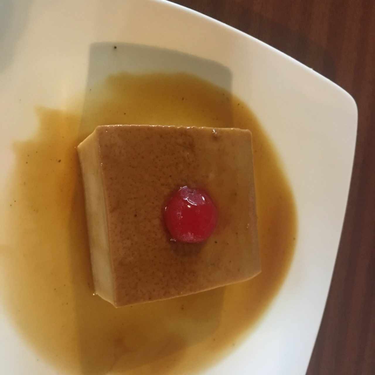 Flan de la casa