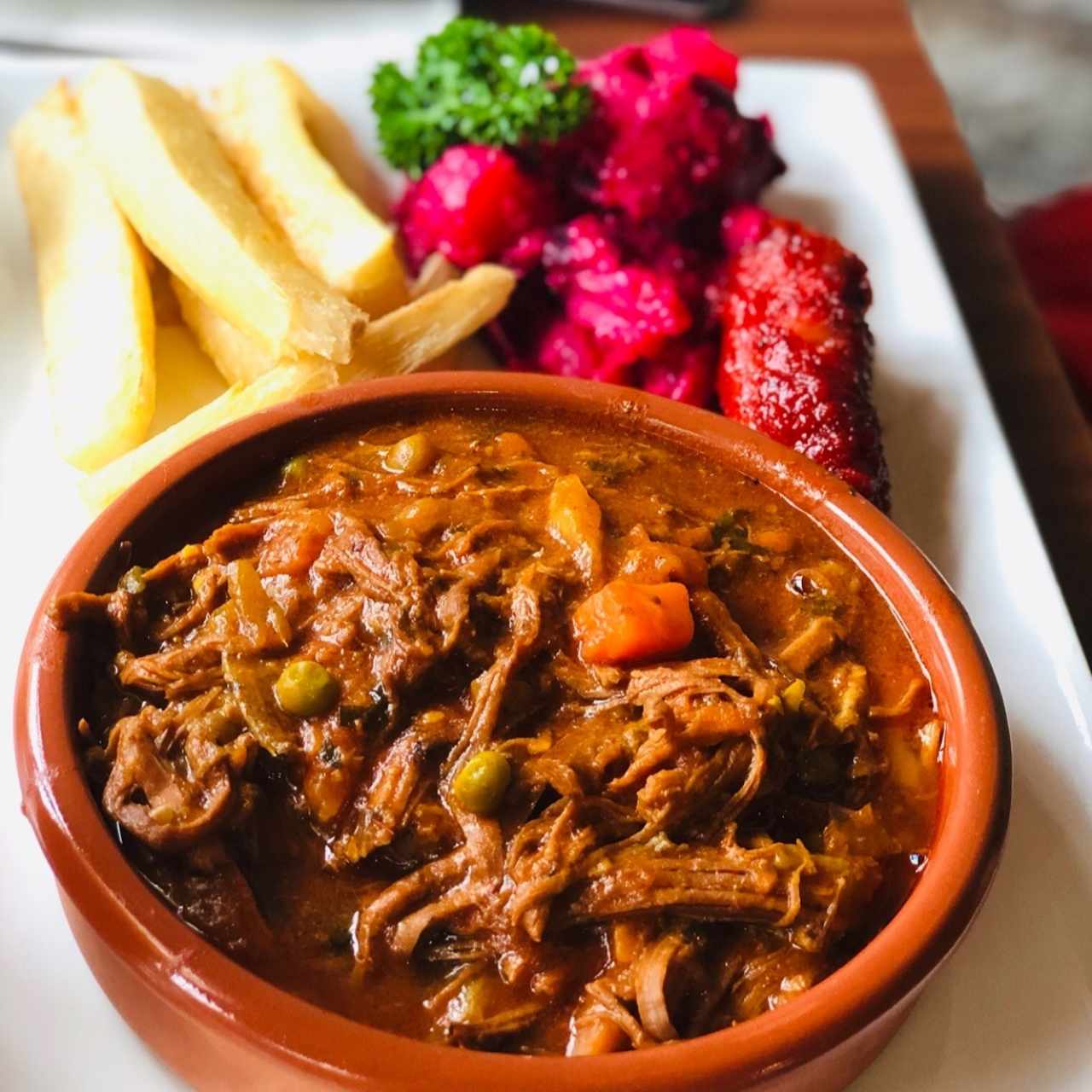 Ropa Vieja, Delicioso