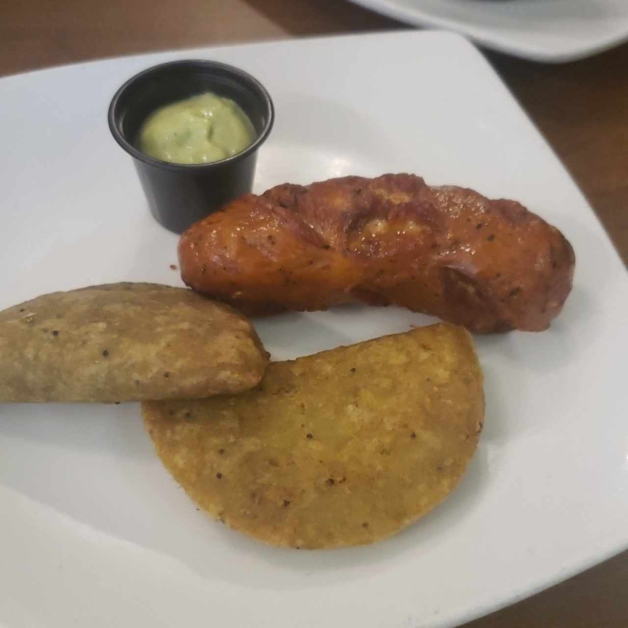 empanada de platano y chorizas 