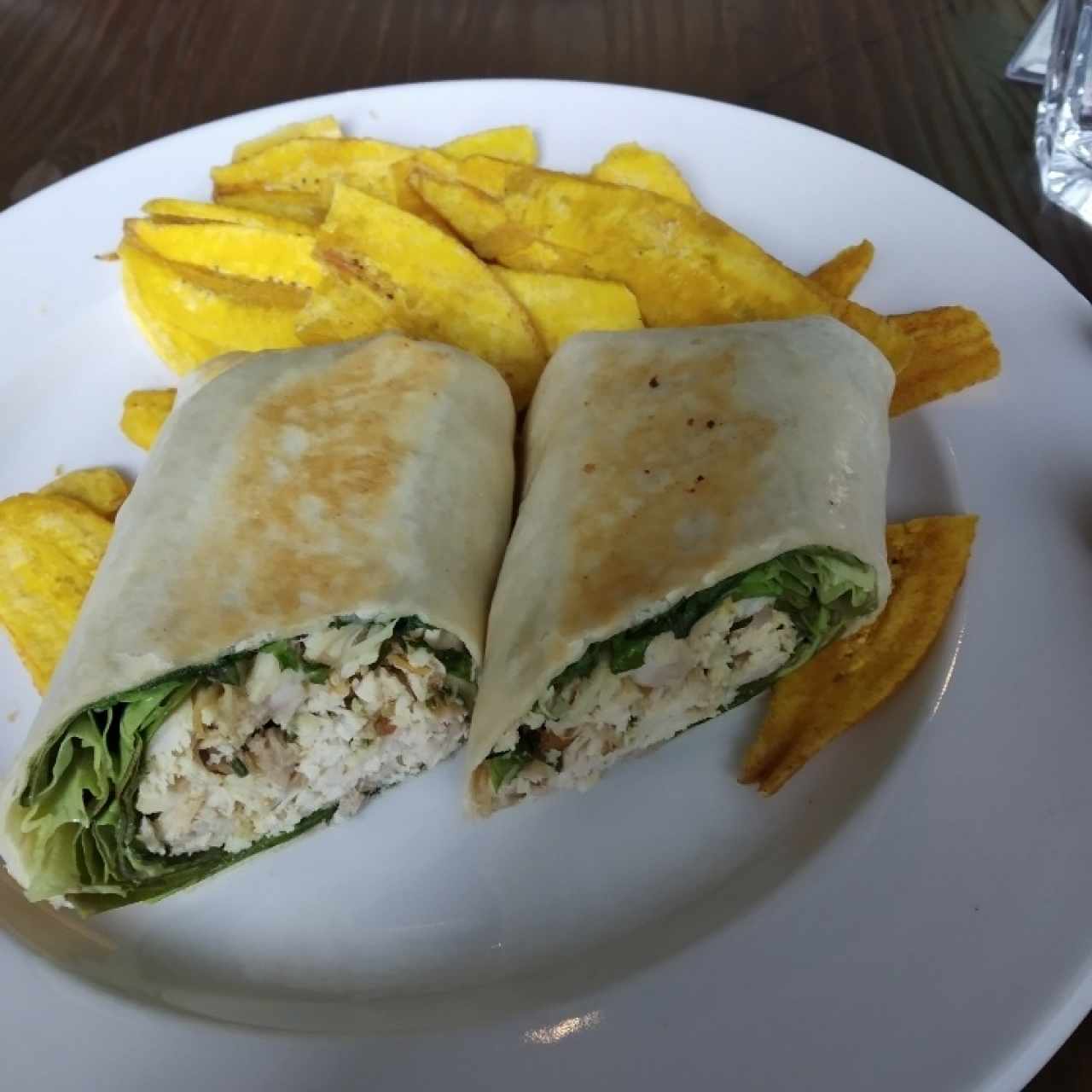 wrap de pollo