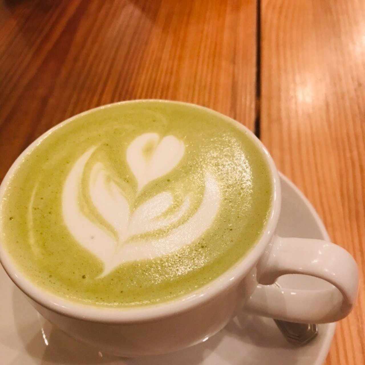 macha latte! 😋