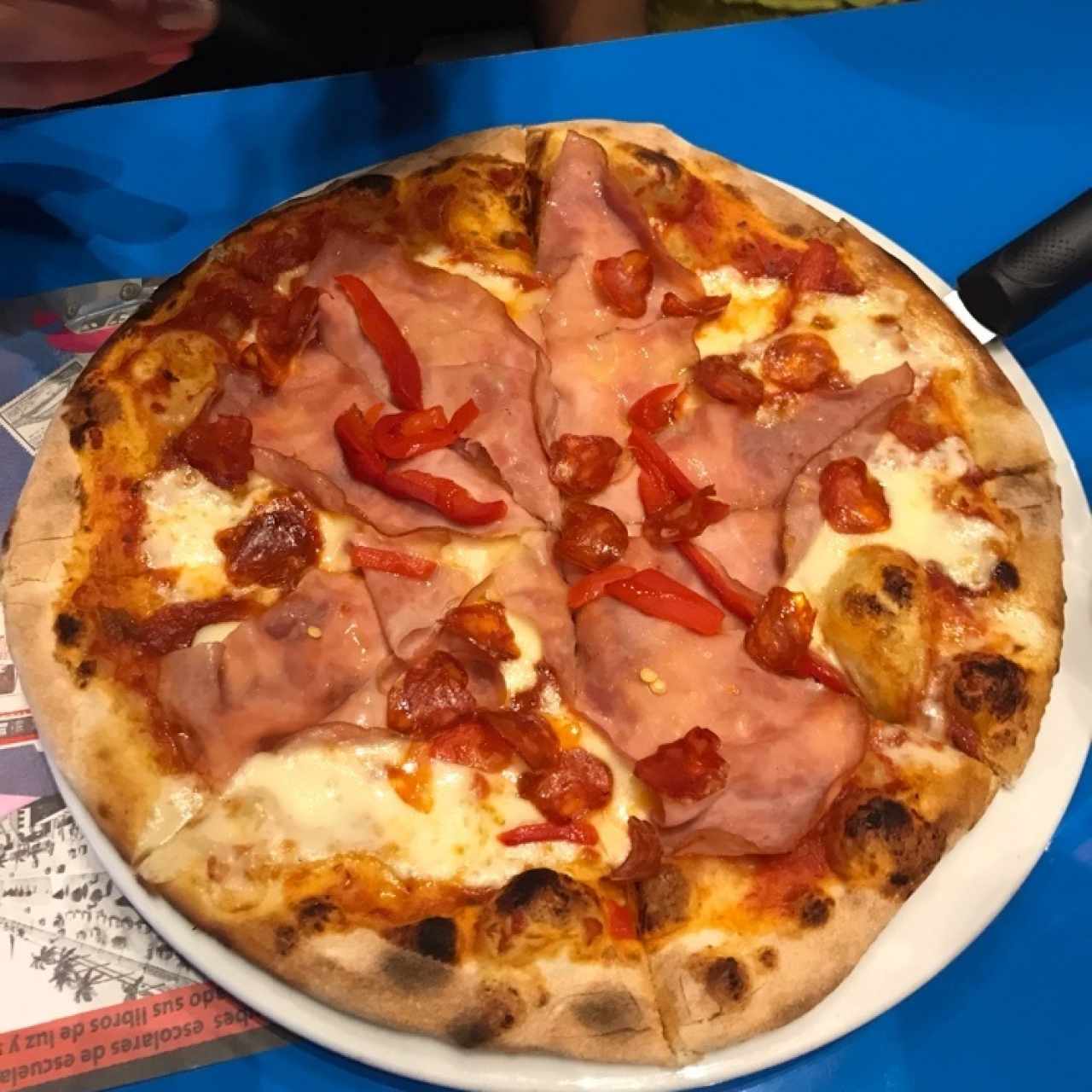 Pizza de Jamón