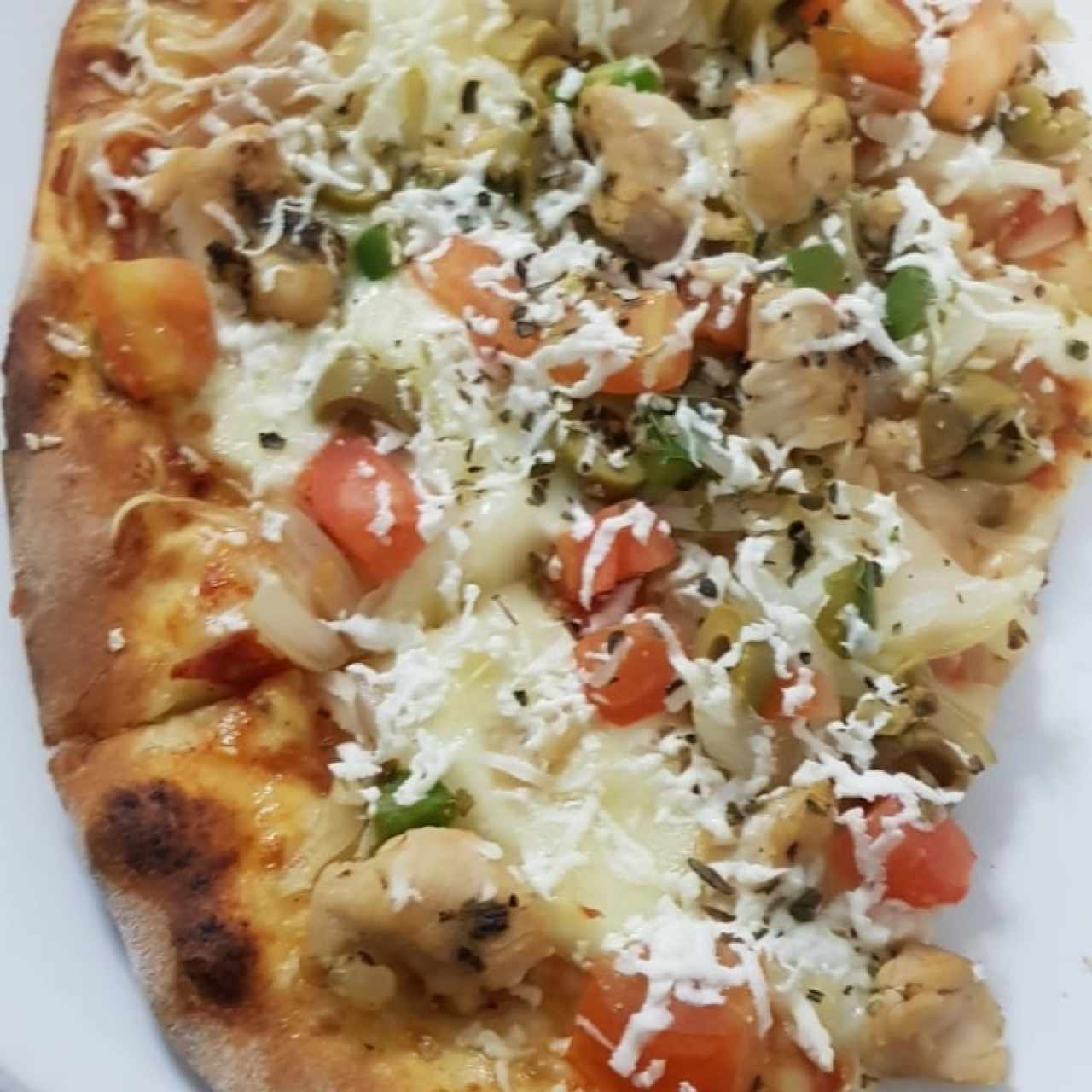 pizza de pollo