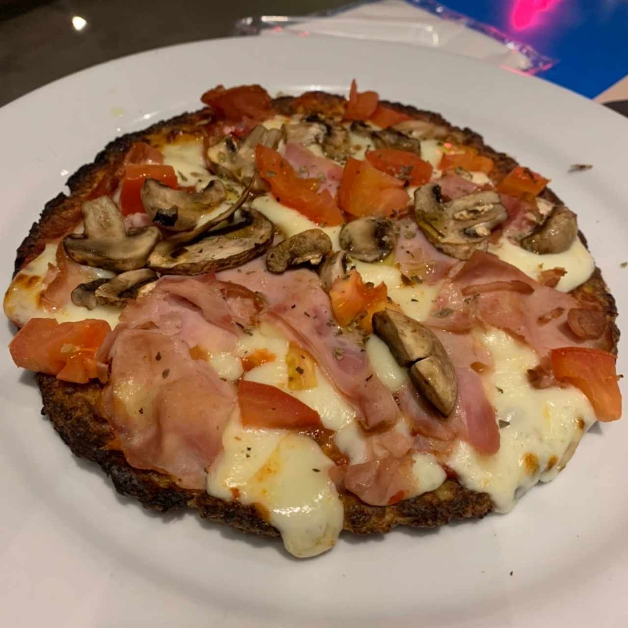 Pizza de coliflor