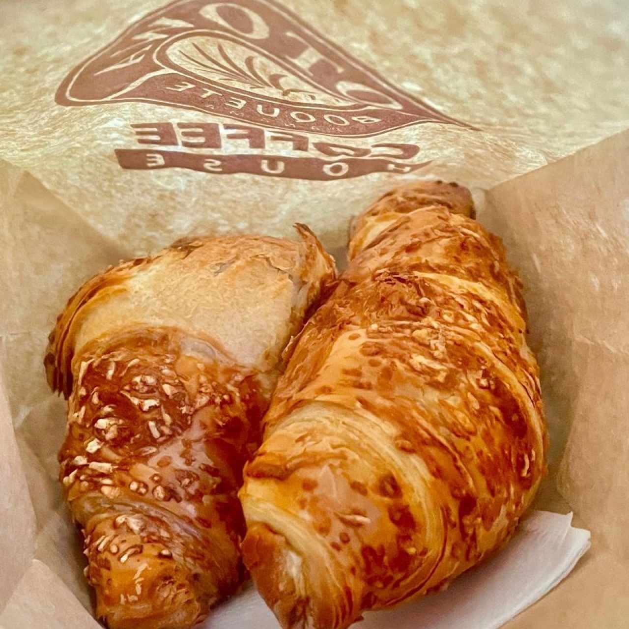 Croissants de Crema de Jamón y Queso