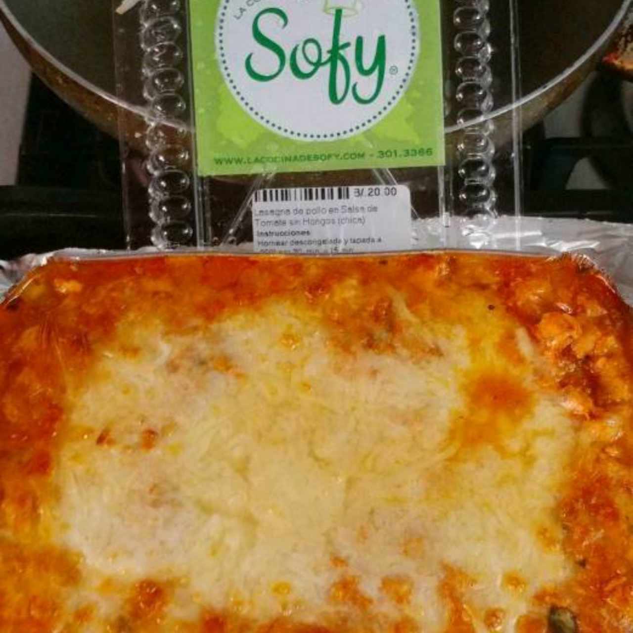 Lasagña de pollo