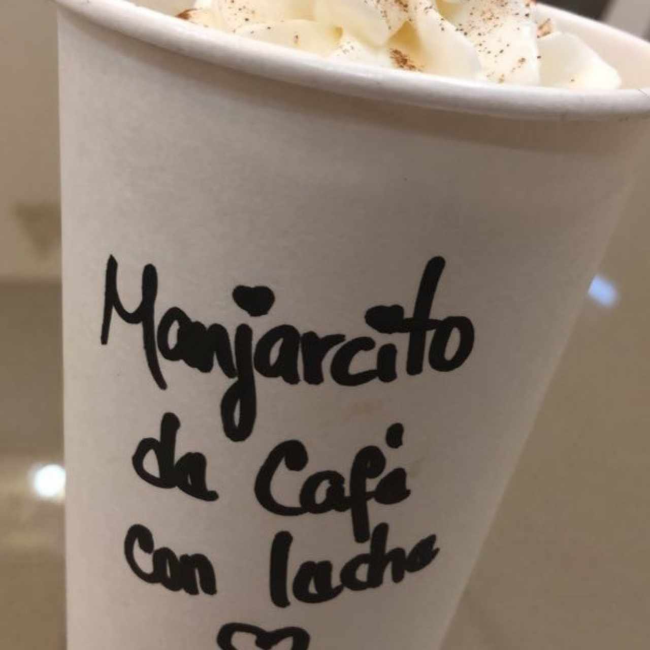 manjarcito de café con leche