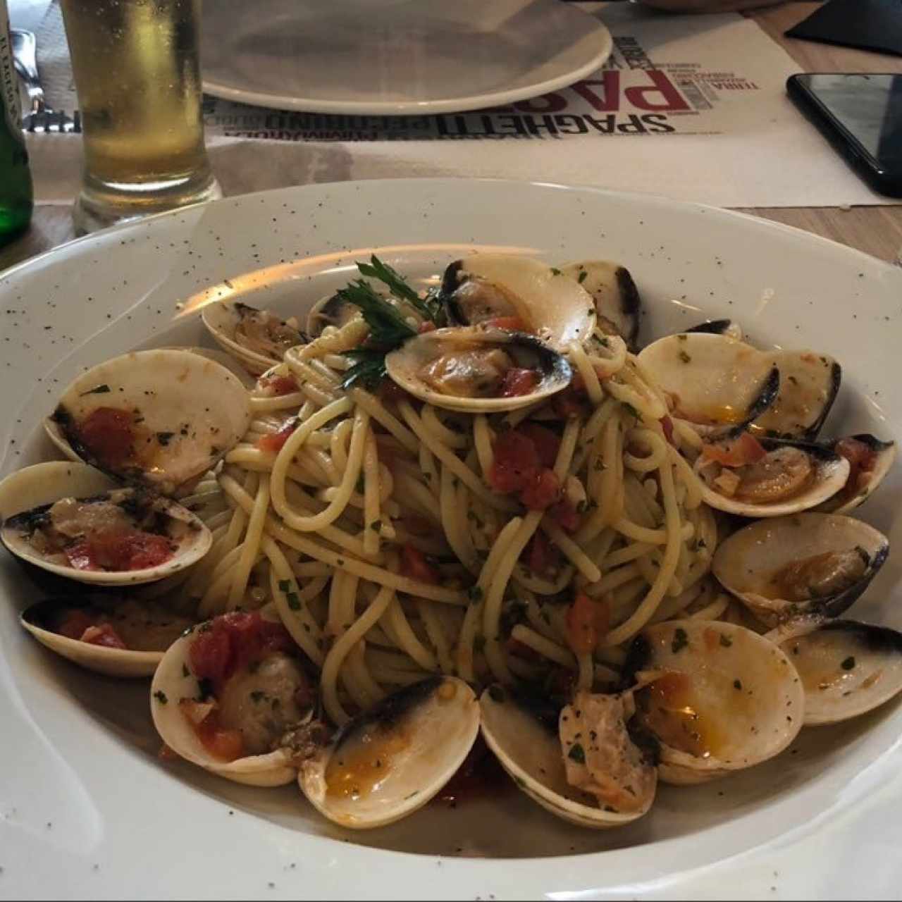 pasta al vongole