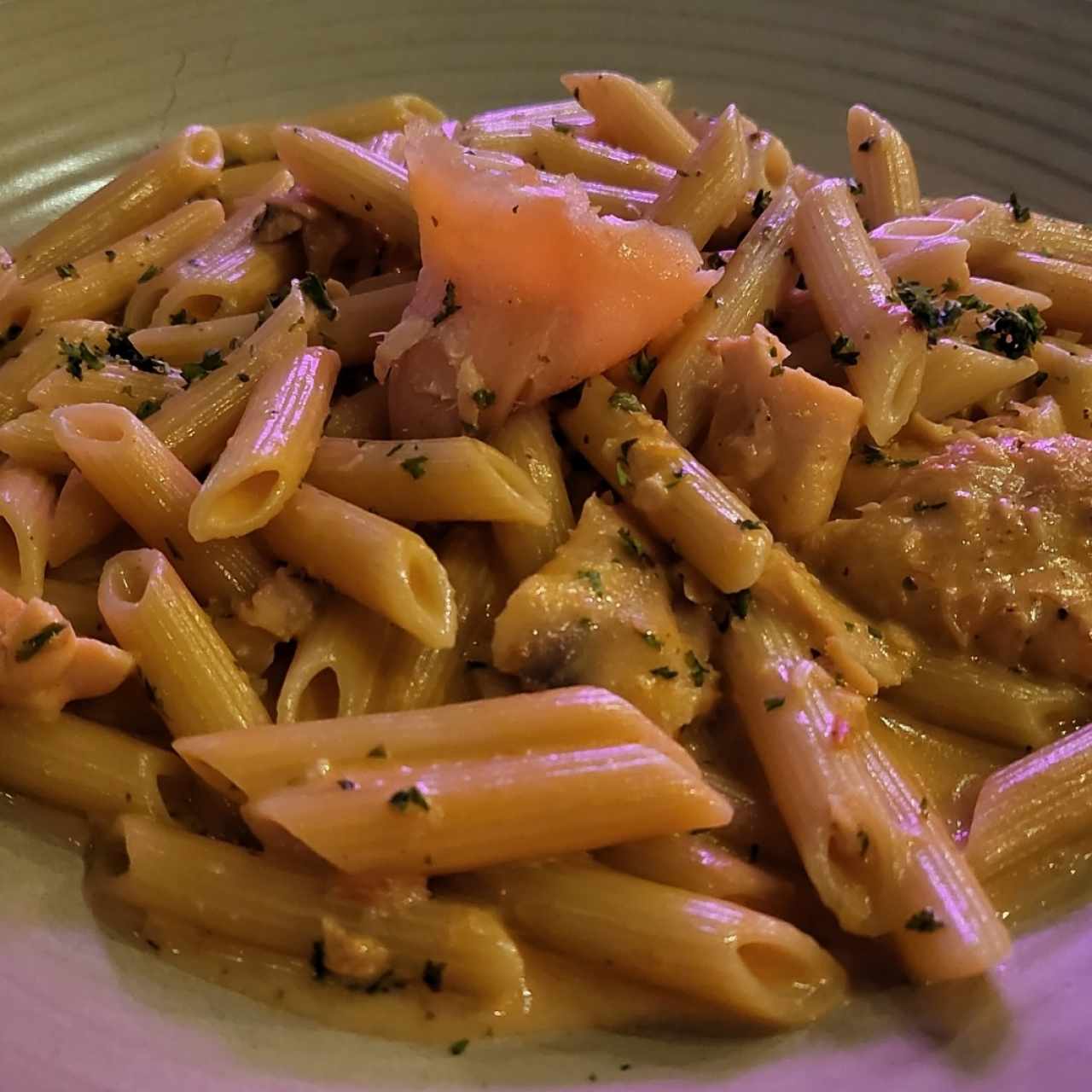 Penne al Salmone