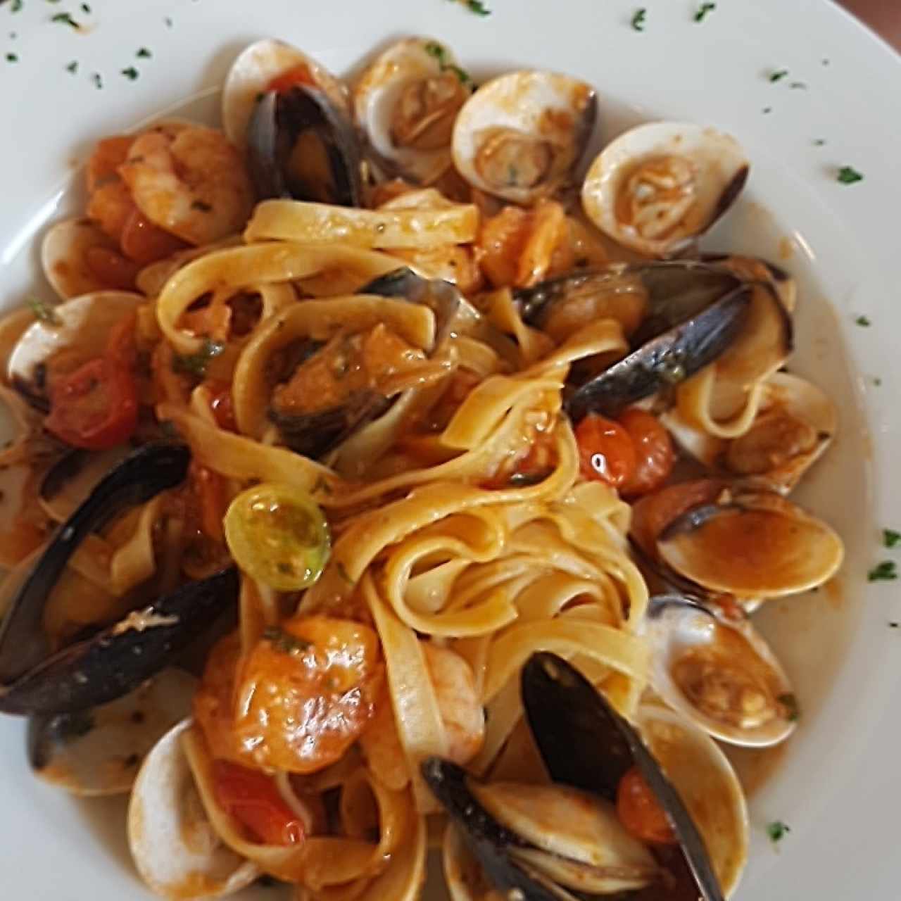 fettuccine Alla Pescatora