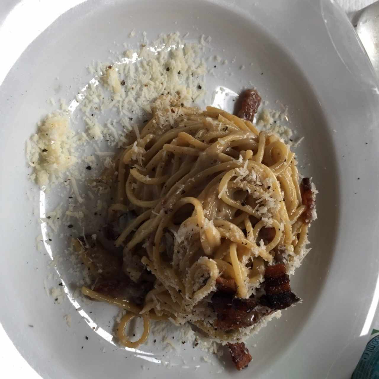 spagueti carbonara