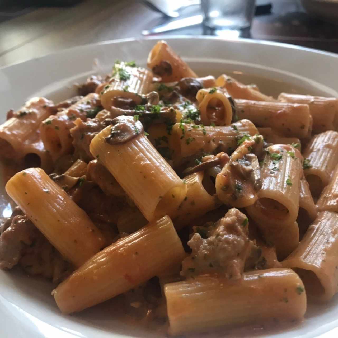 PASTA - Rigatoni Alla Boscaiolla