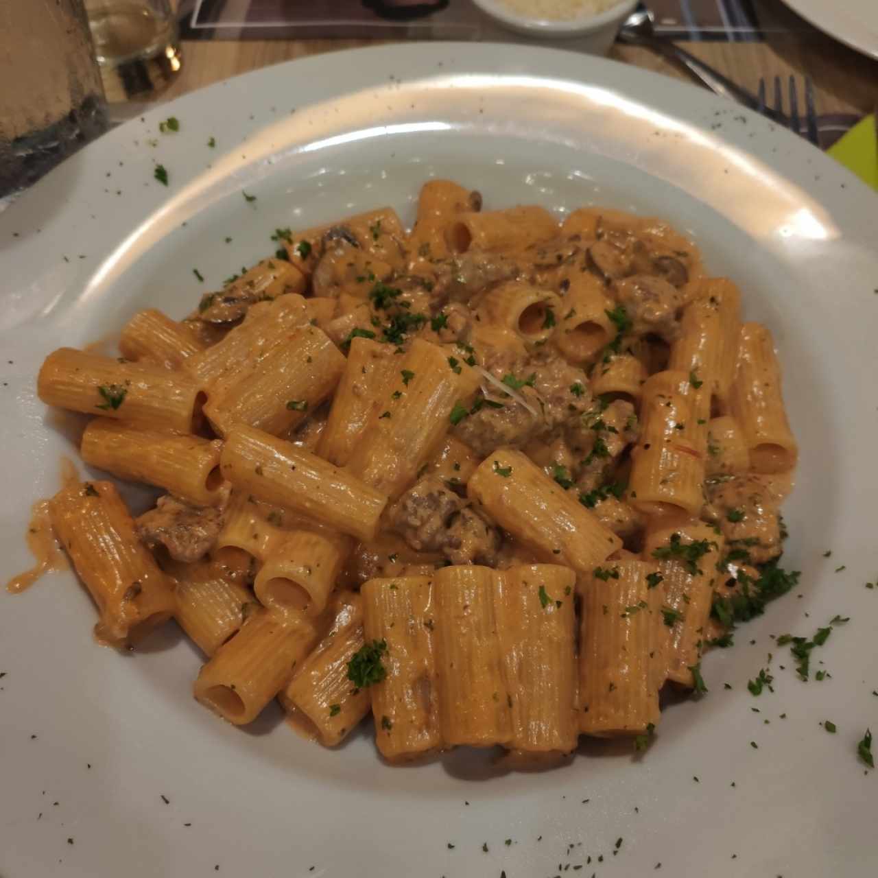 PASTA - Rigatoni Alla Boscaiolla