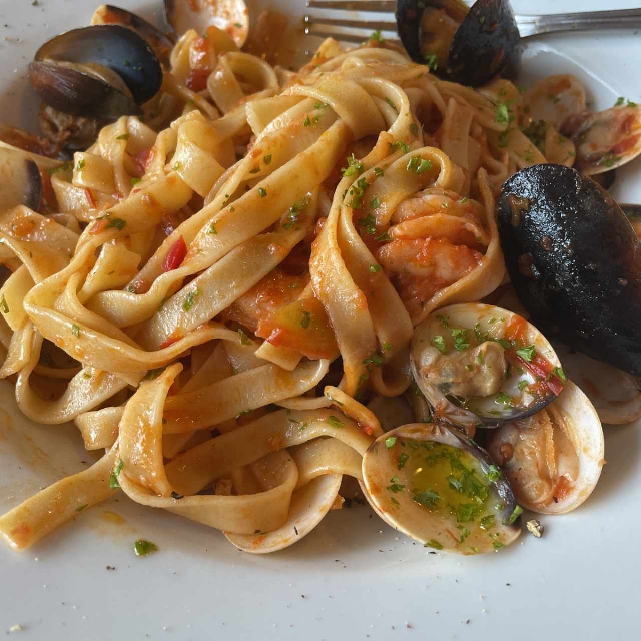 Pasta - Spaghettone Alla Pescatora