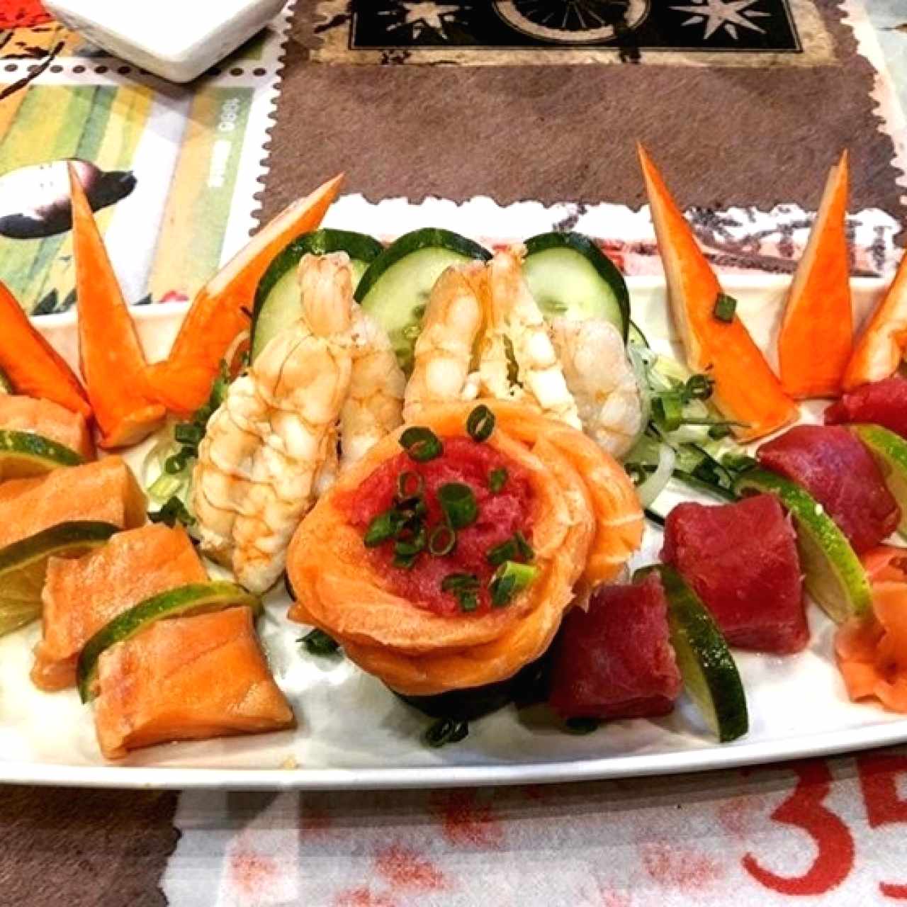 Deliciosos sashimis - Sashimi combinación