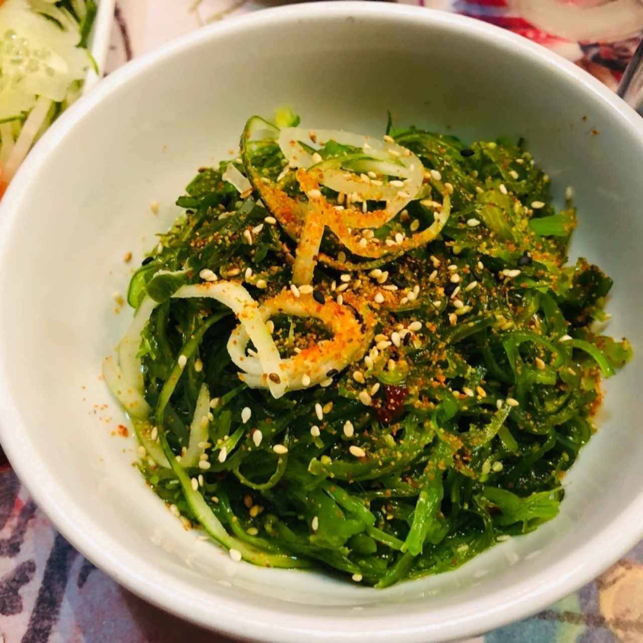 Ensalada de algas wakame