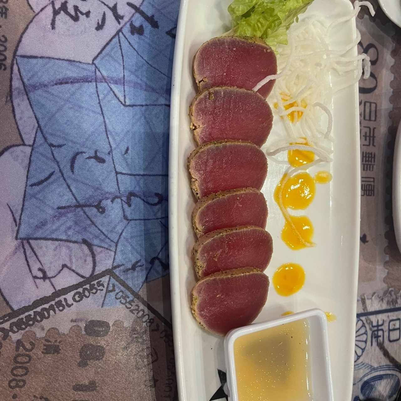 Tentadoras Entradas - Tataki de Atún