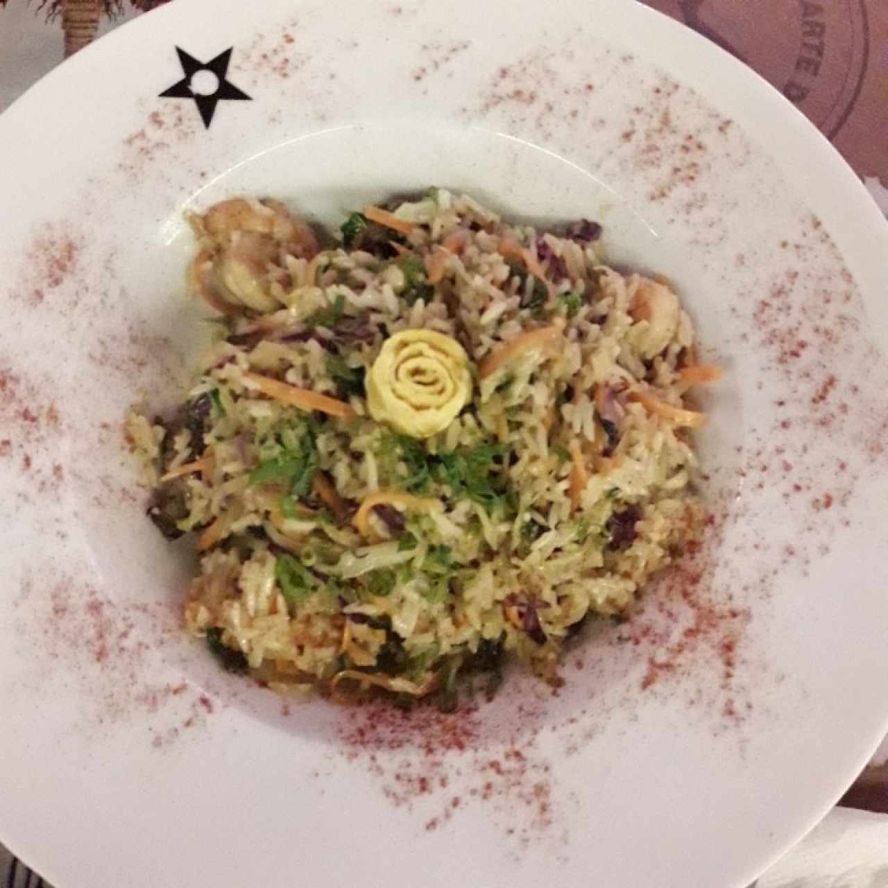 arroz combinación 