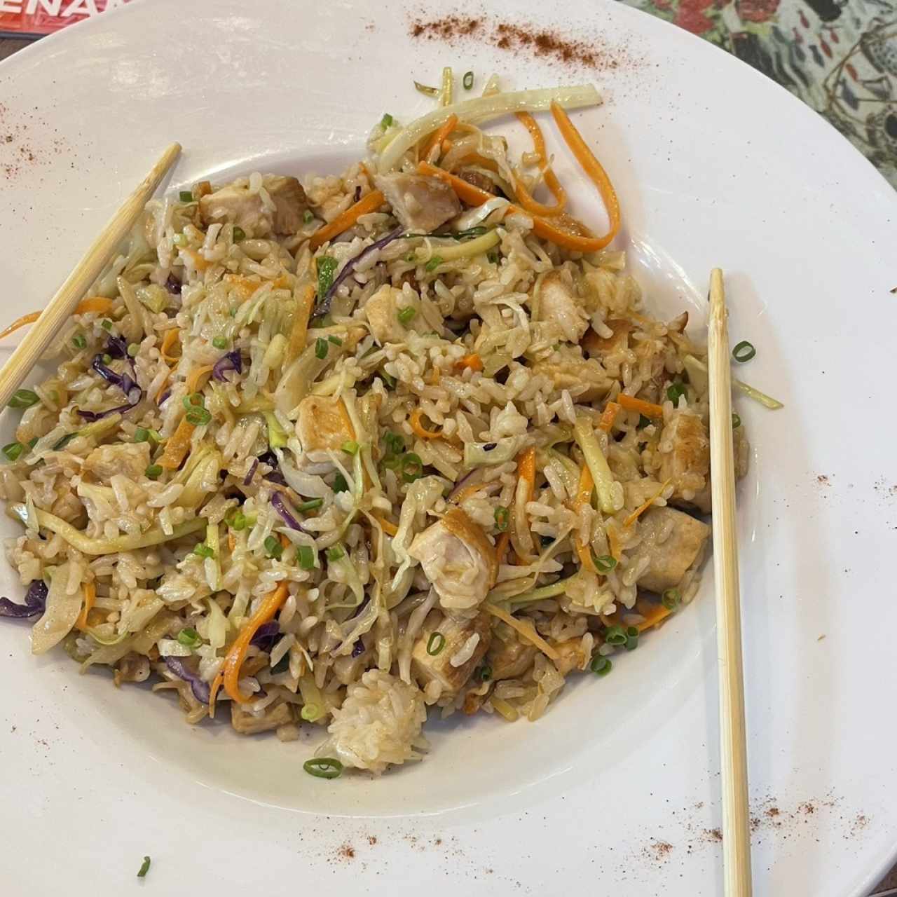 Arroz Cantonés con Cerdo