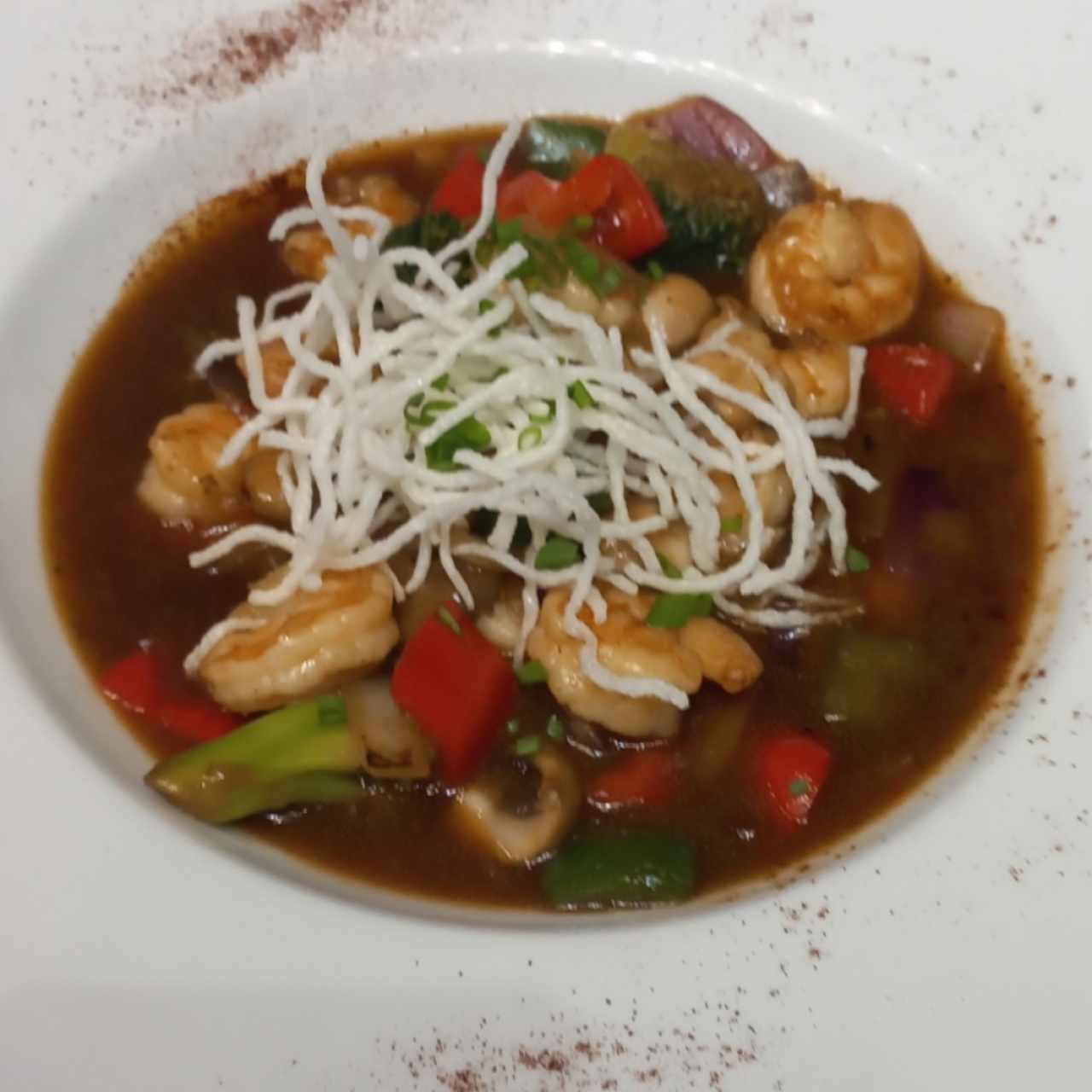 Stir Fry De Camarón