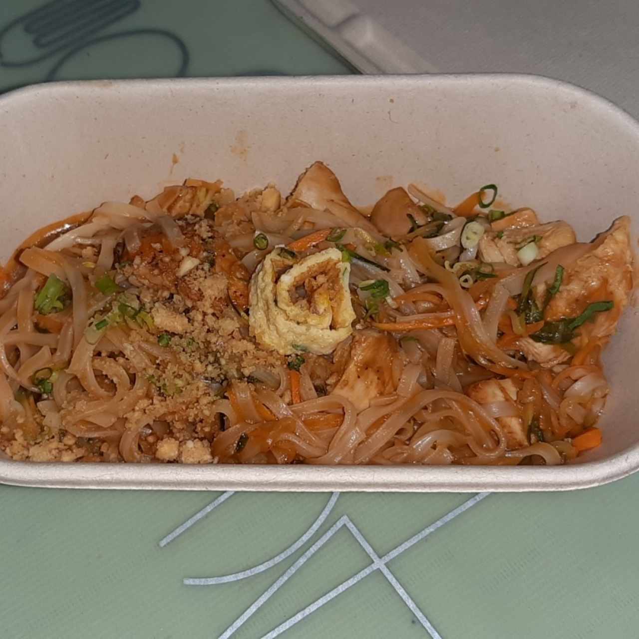 Phad Thai de Pollo