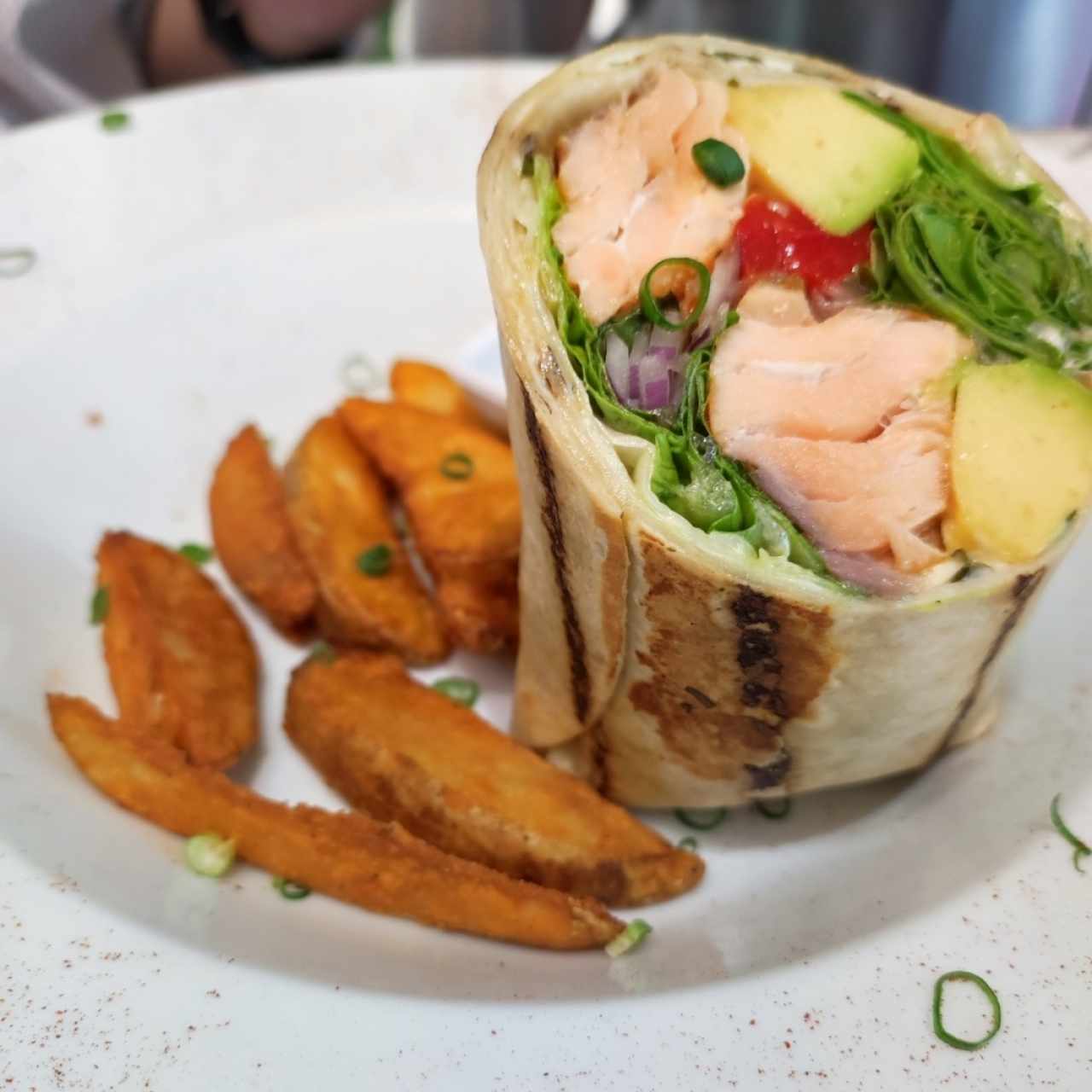 Saludables Wraps - Wrap de Salmón