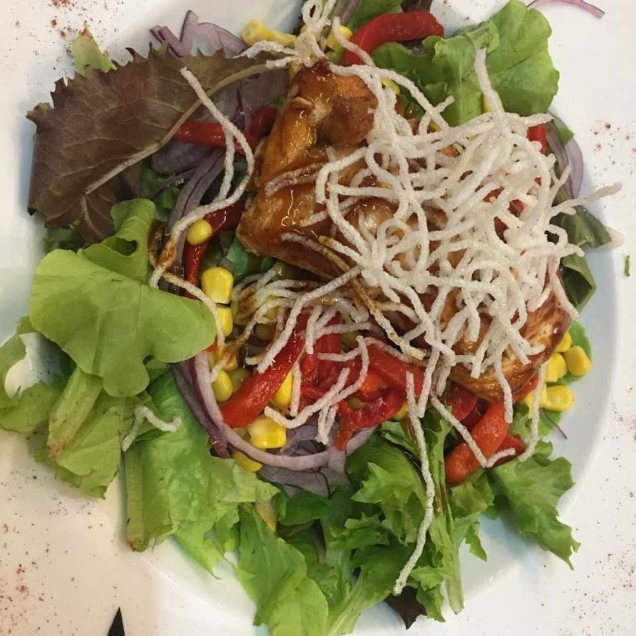 Ensalada Daidai de salmon