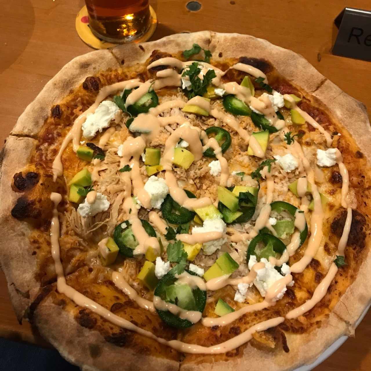 Pizza con Jalapeño