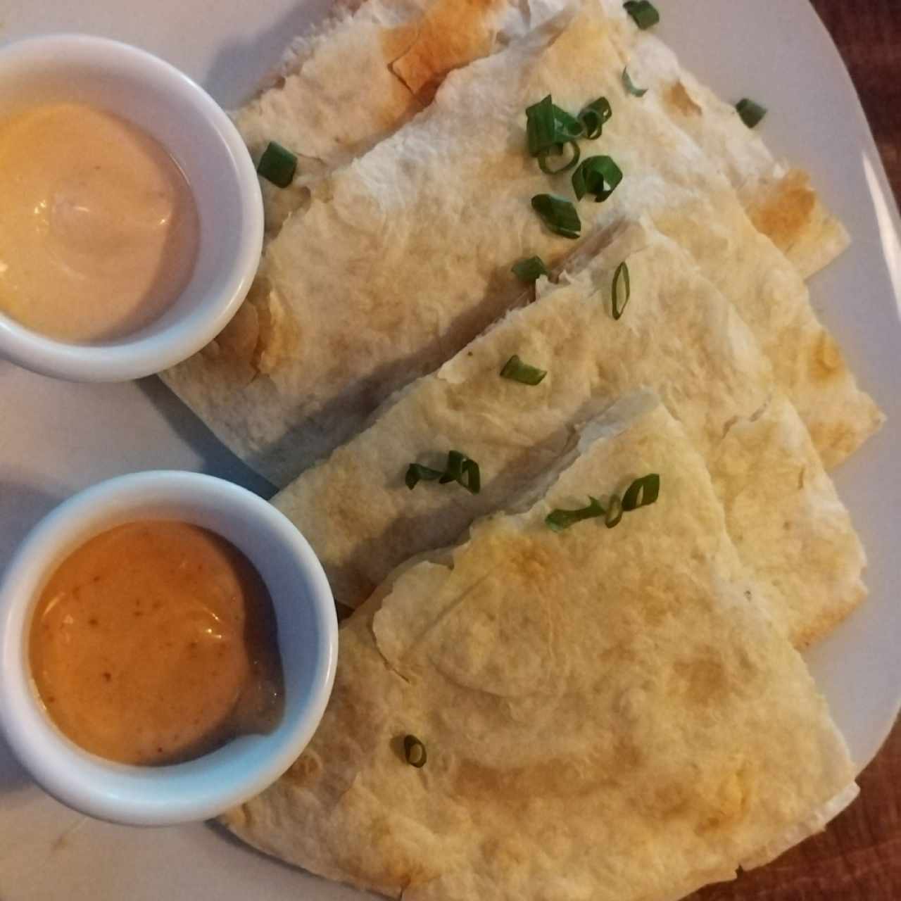 quesadillas