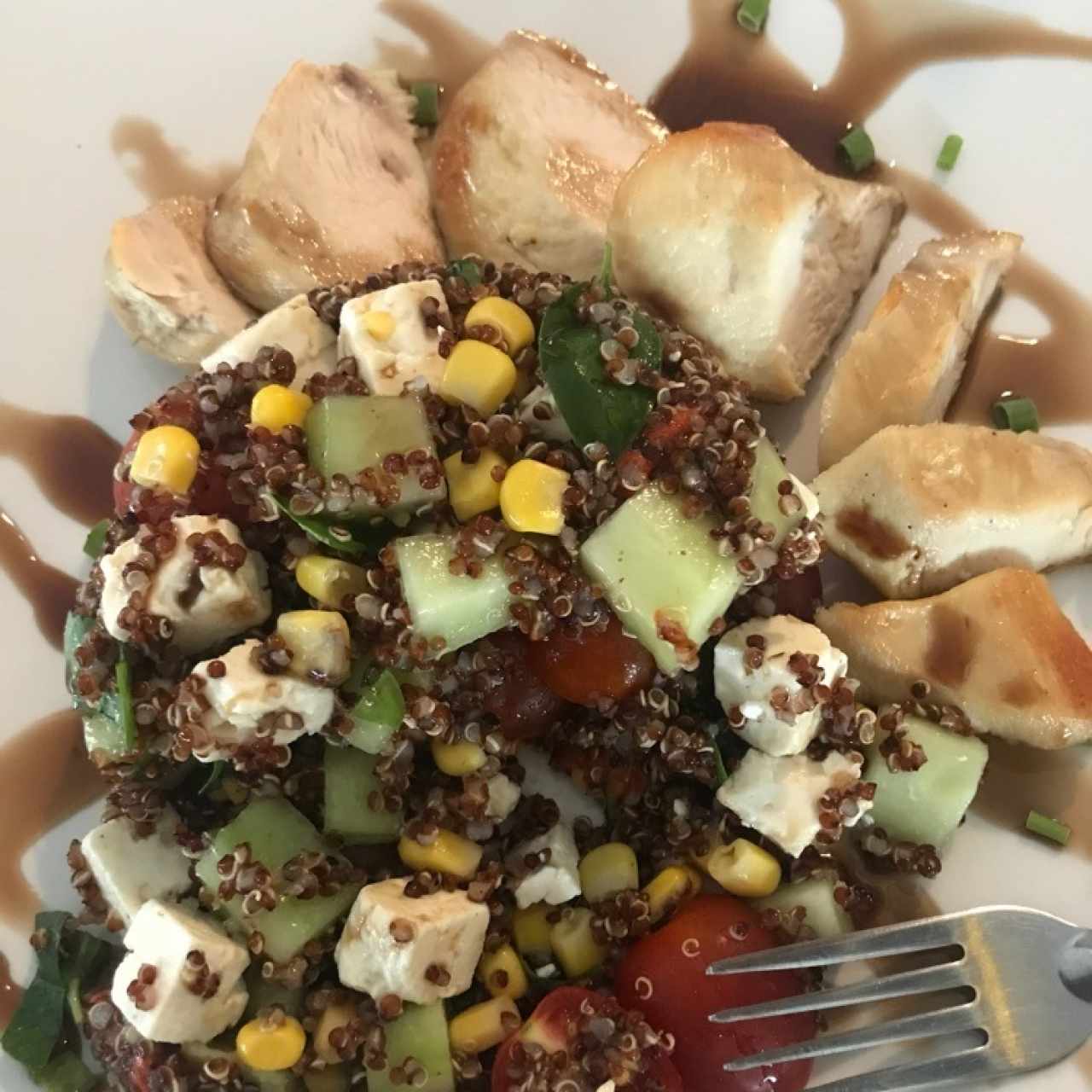 ensalada de quinoa 