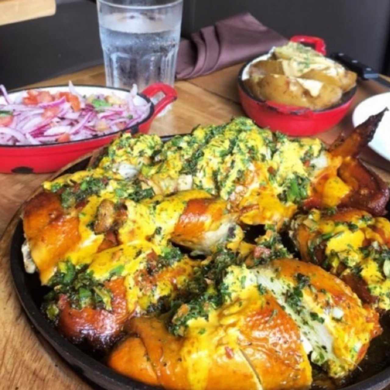 pollo con su chimichurri