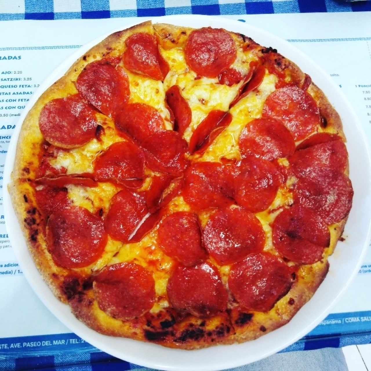 Pizza de peperoni