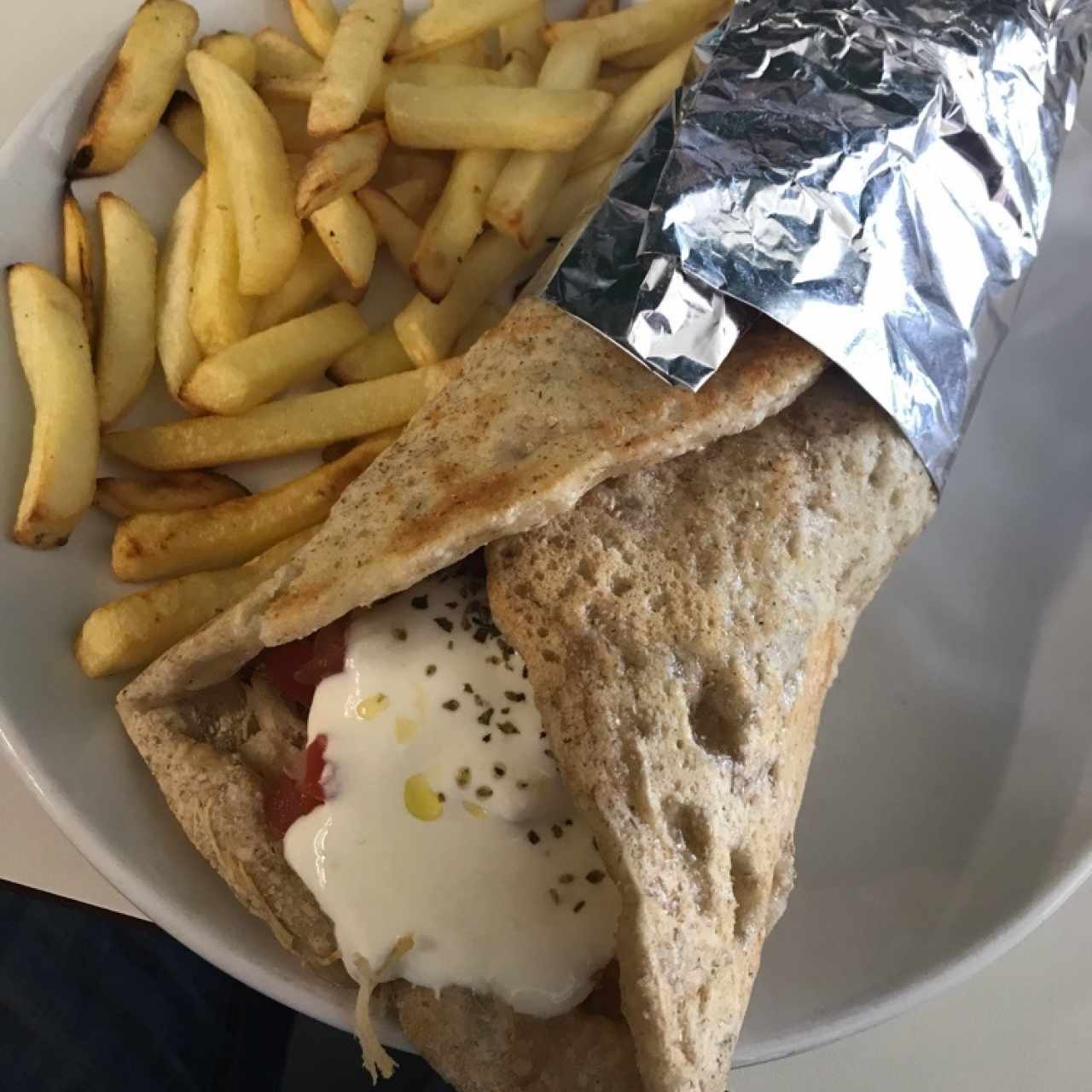 gyro de pollo 