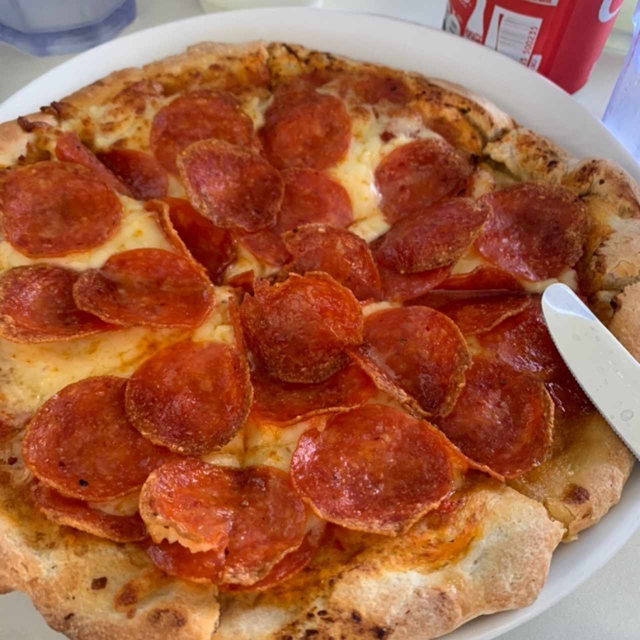 Pizza de pepperoni 