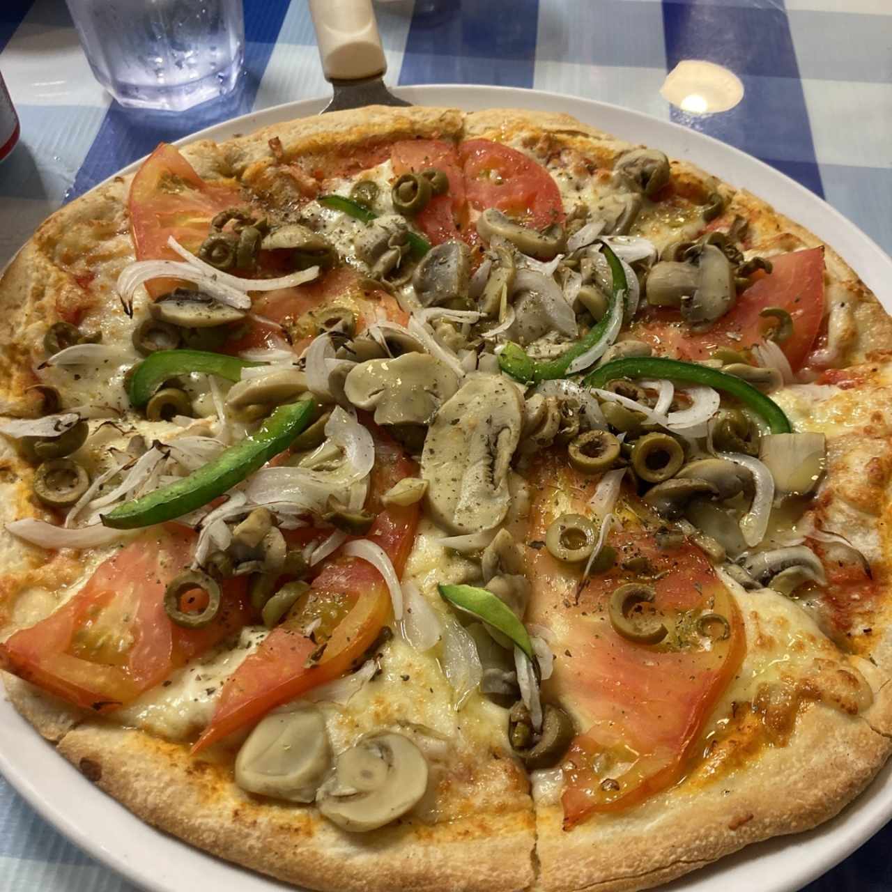 Pizza vegetariana