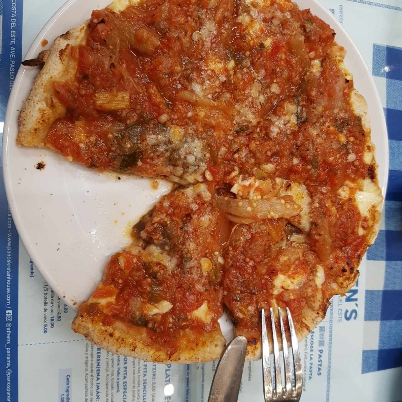 Pizza Imán  (Berenjenas)