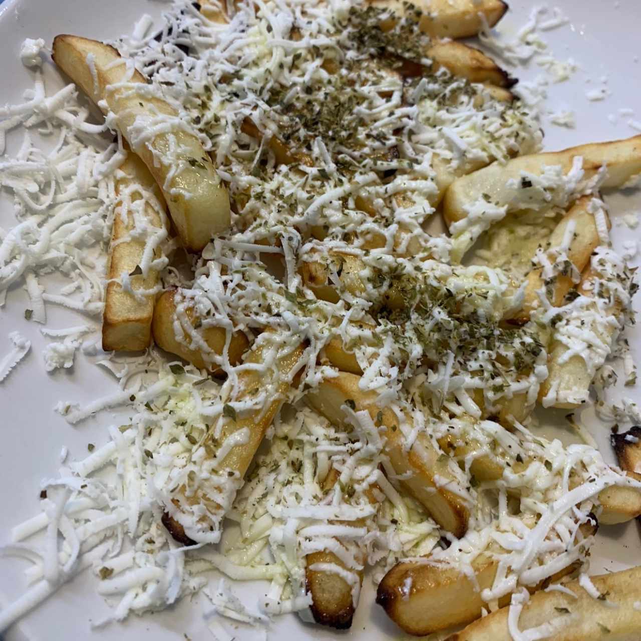 papas con queso feta