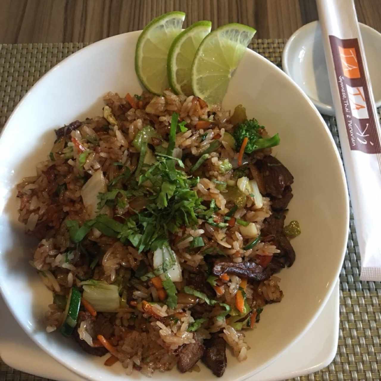 Arroz thai