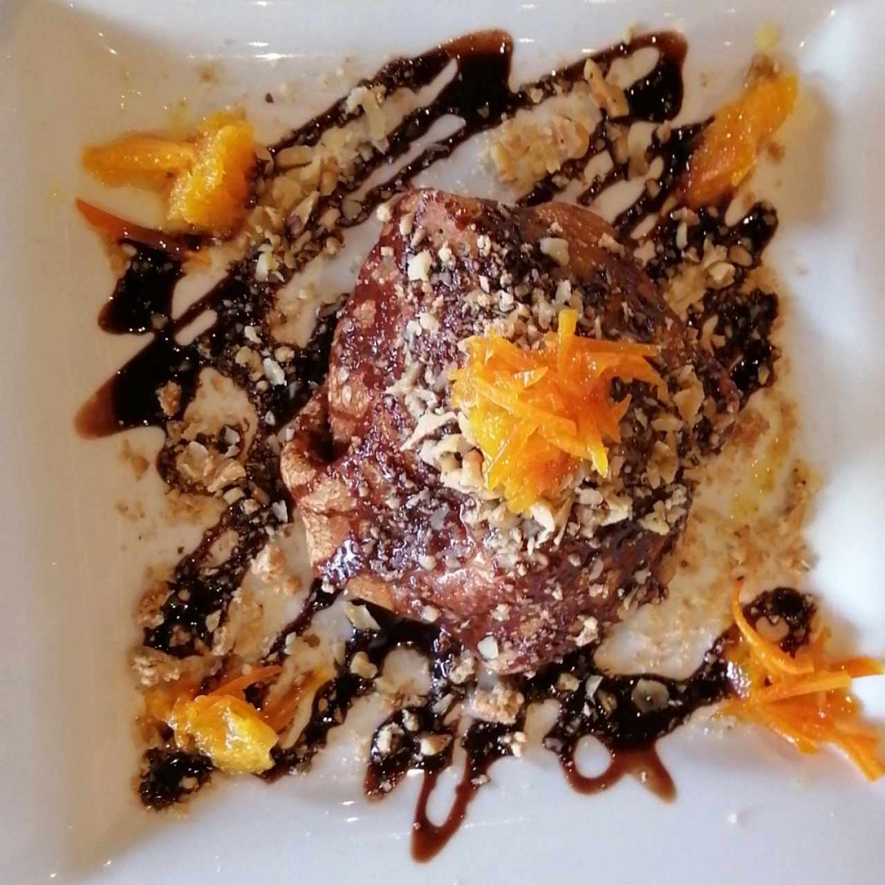 Crepe crocante de chocolate