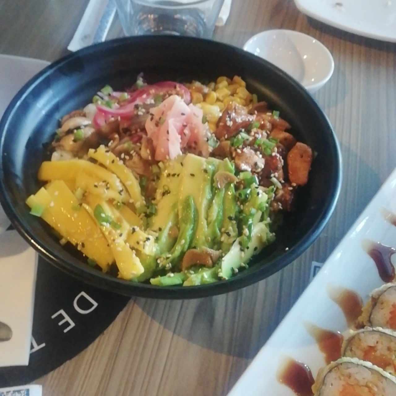 Poke chicken bowl 