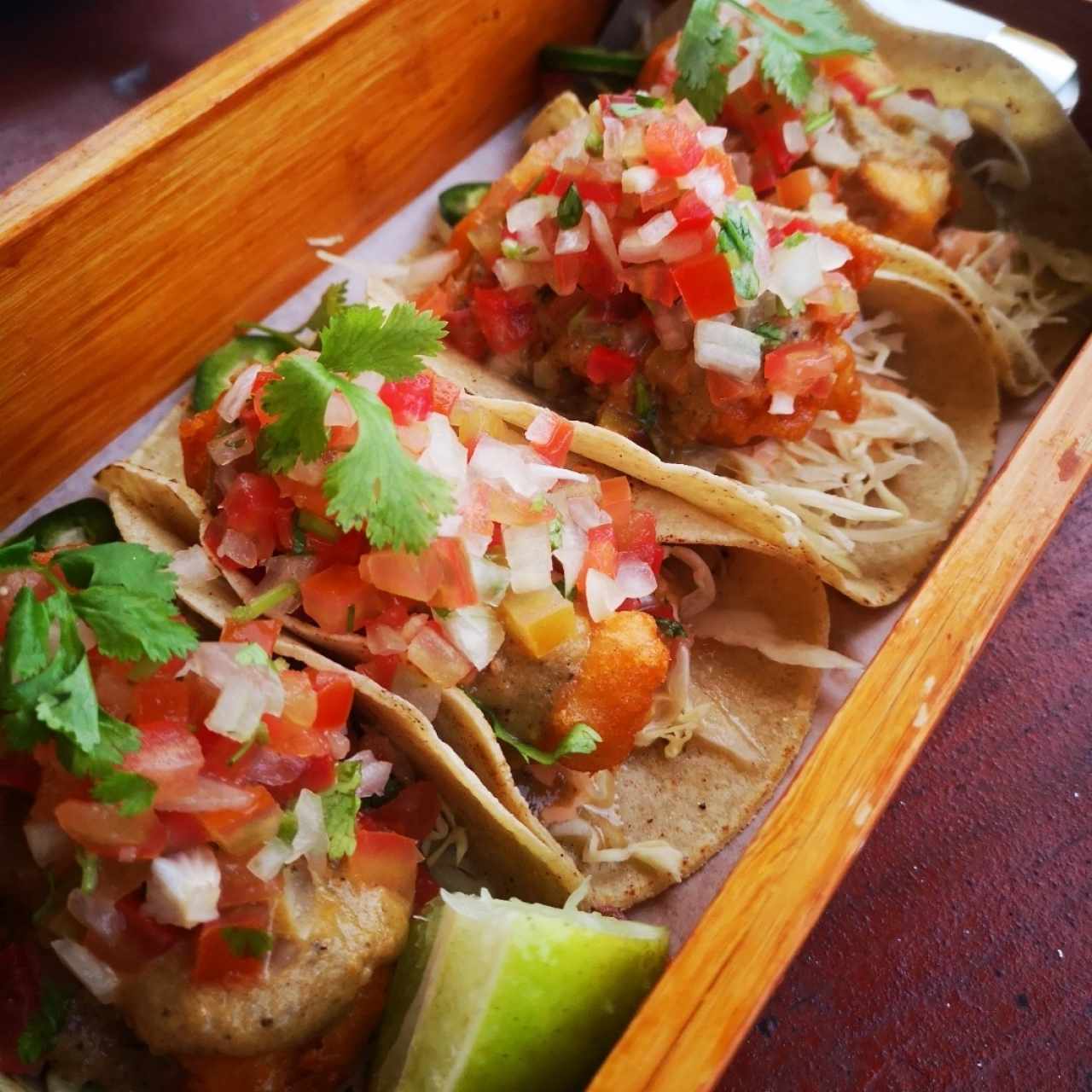 Tacos de pescado