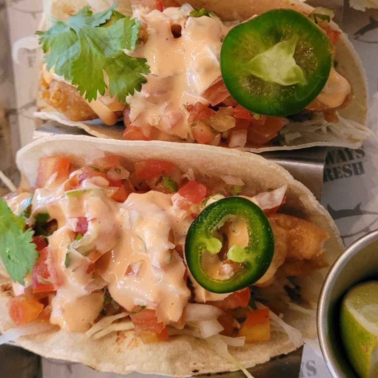 Del Mar - Fish Tacos