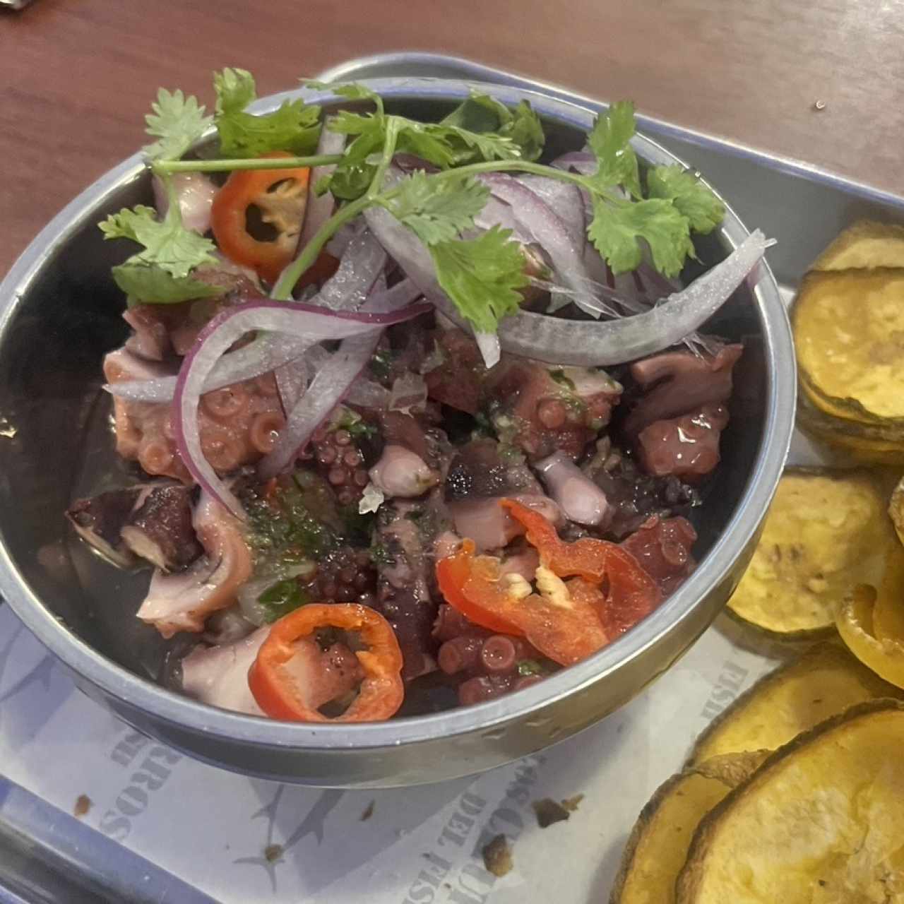 Ceviche de Pulpo