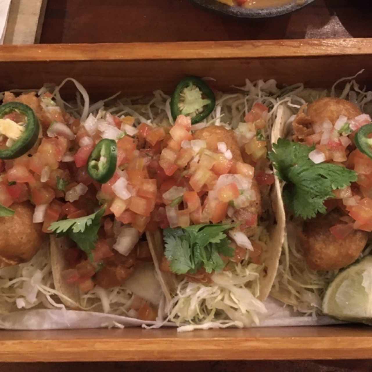 Tacos de pescado