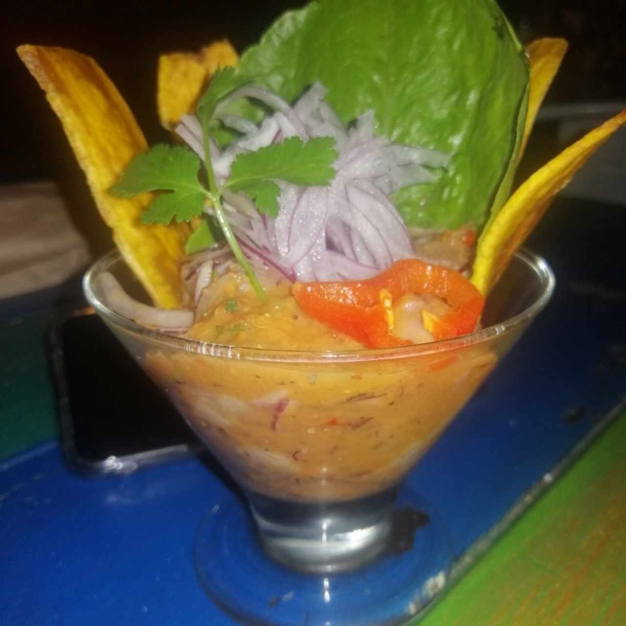 Ceviche de corvina