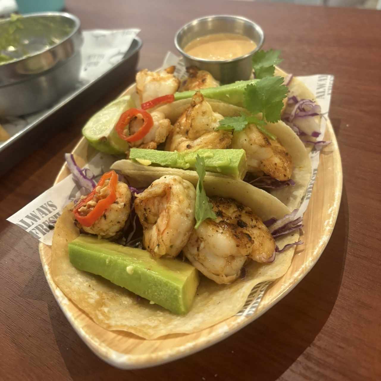 Del Mar - Shrimp Tacos