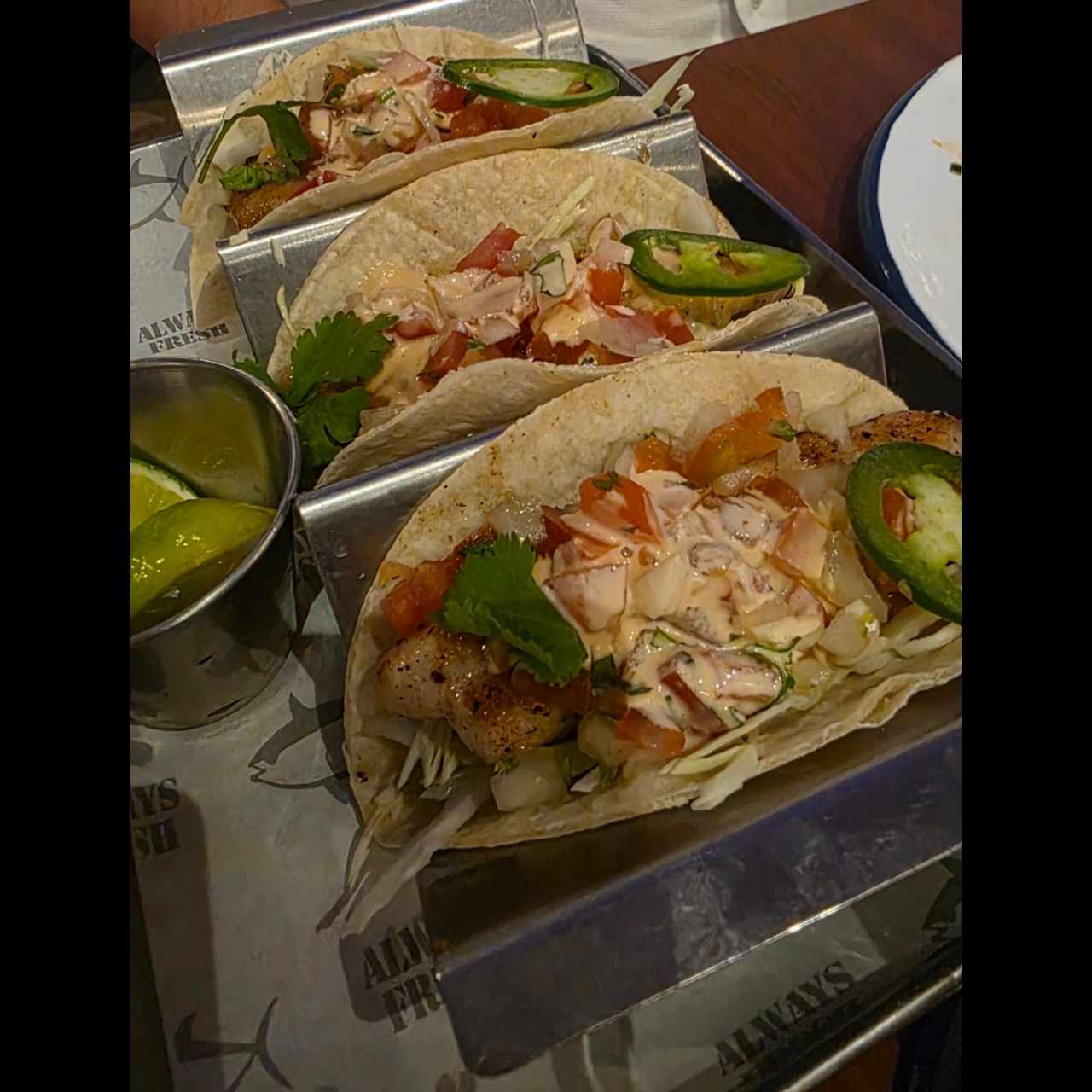 Del Mar - Fish Tacos