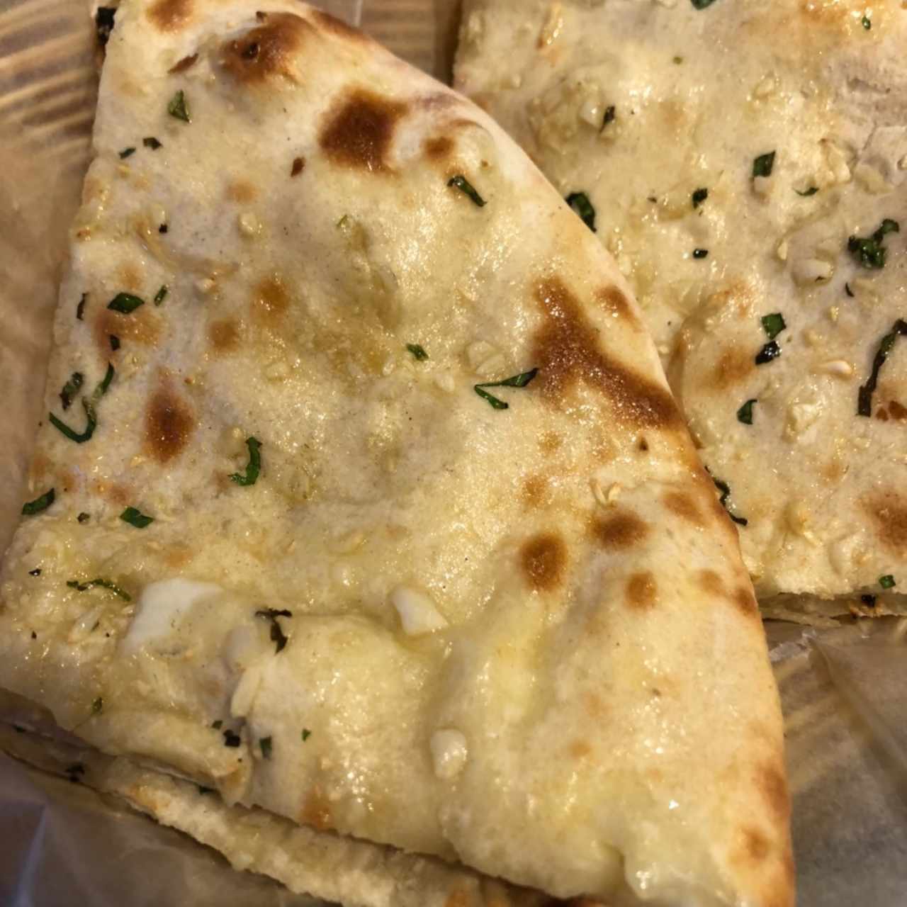 INDIAN BREADS - CHEESE GARLIC NAAN