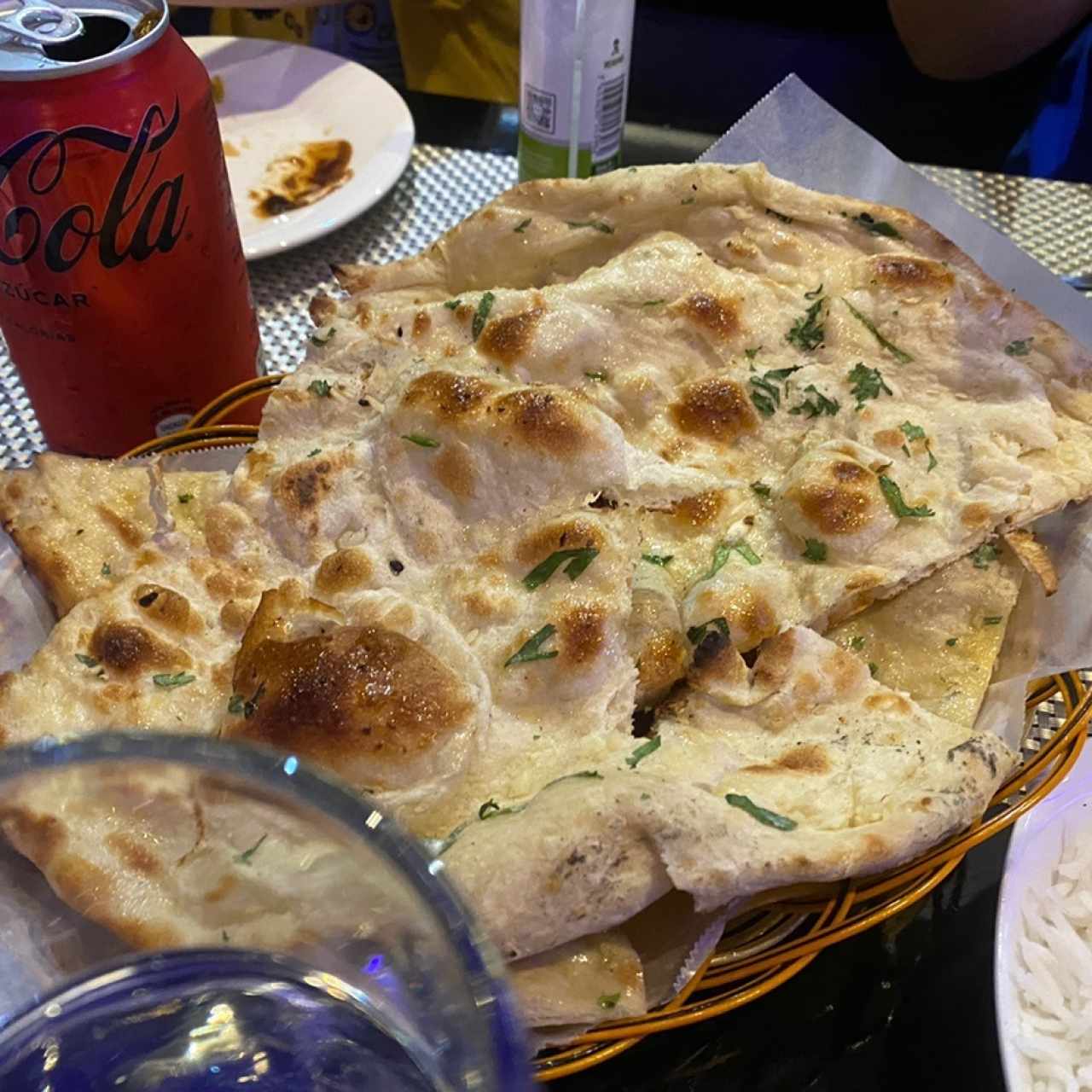 INDIAN BREADS - GARLIC NAAN