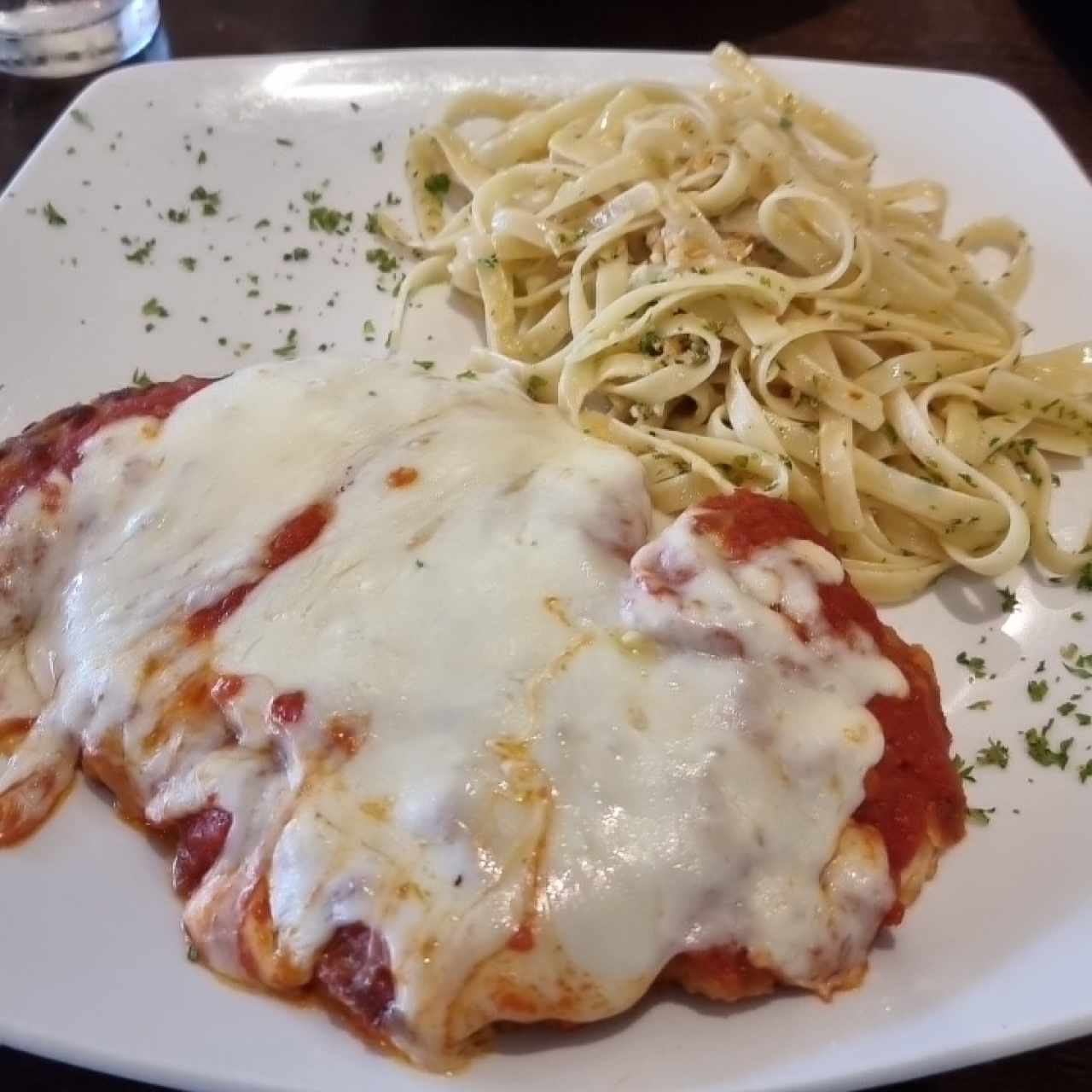 Filete a la Parmigiana